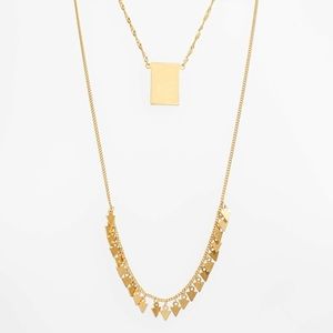 Madewell ❈ Dancing Arrows Necklace